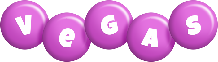 Vegas candy-purple logo