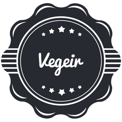 Vegeir badge logo