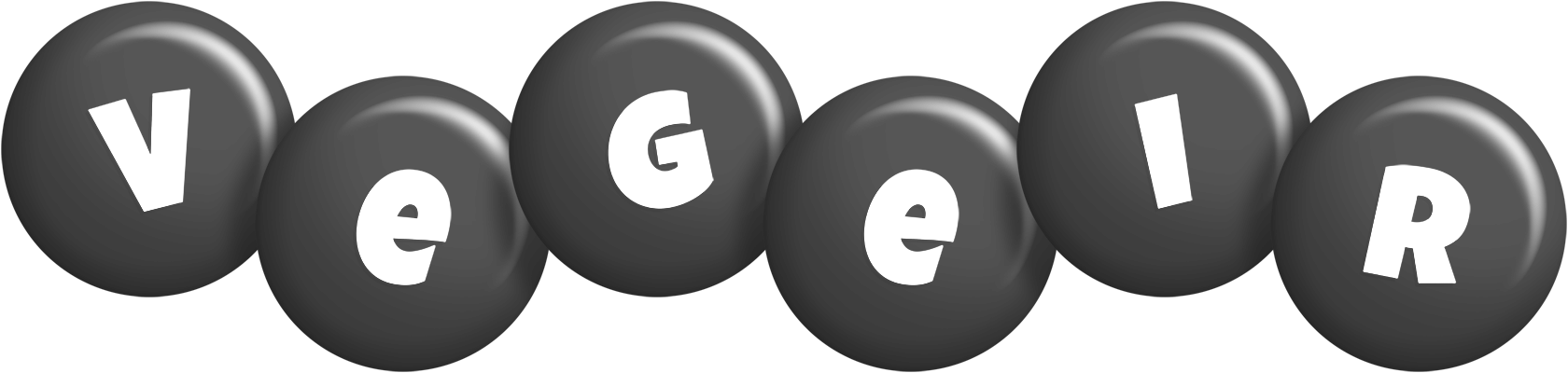 Vegeir candy-black logo