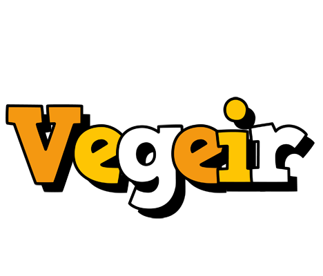 Vegeir cartoon logo