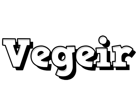 Vegeir snowing logo