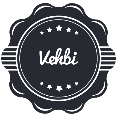 Vehbi badge logo