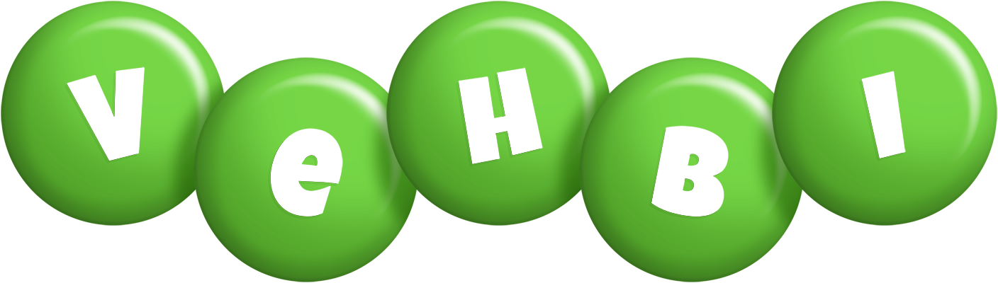 Vehbi candy-green logo