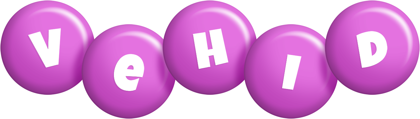 Vehid candy-purple logo