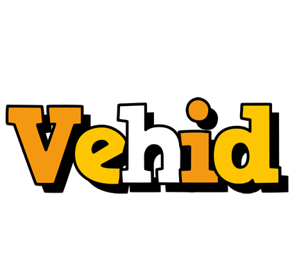 Vehid cartoon logo