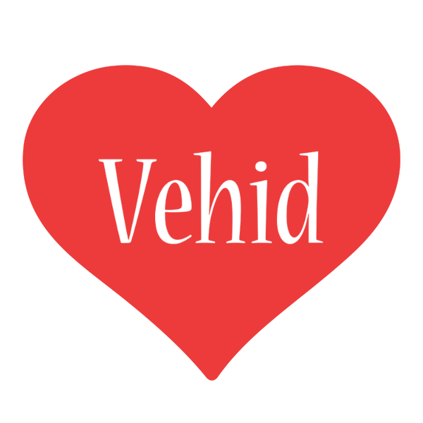 Vehid love logo