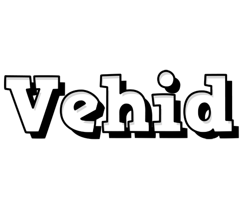 Vehid snowing logo