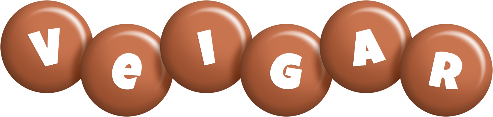 Veigar candy-brown logo