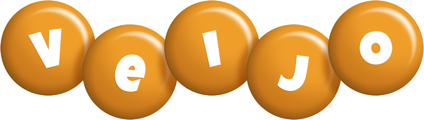 Veijo candy-orange logo