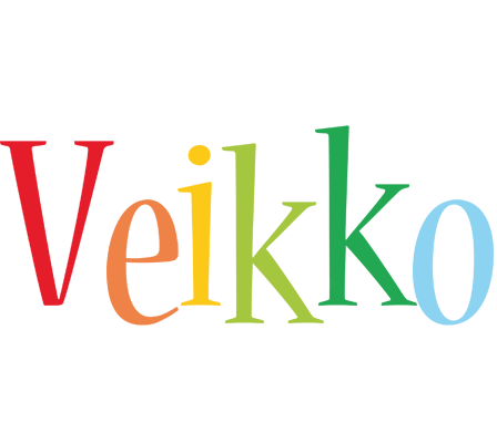 Veikko birthday logo