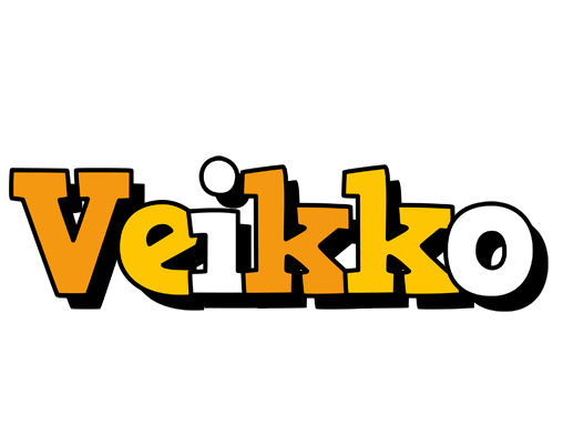Veikko cartoon logo