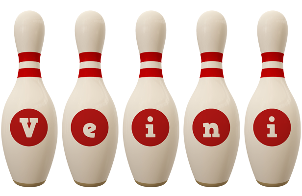 Veini bowling-pin logo