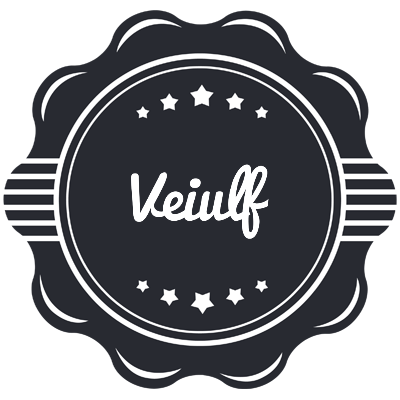 Veiulf badge logo