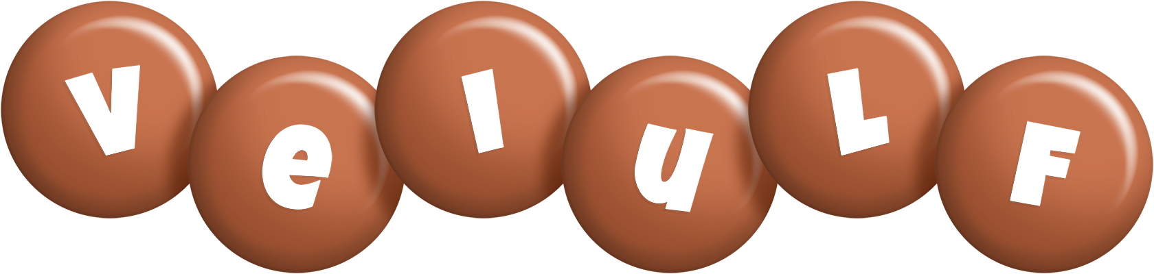 Veiulf candy-brown logo