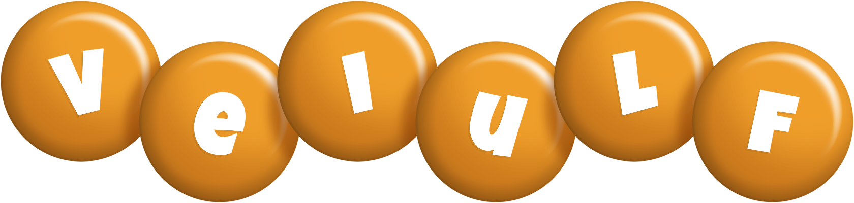 Veiulf candy-orange logo