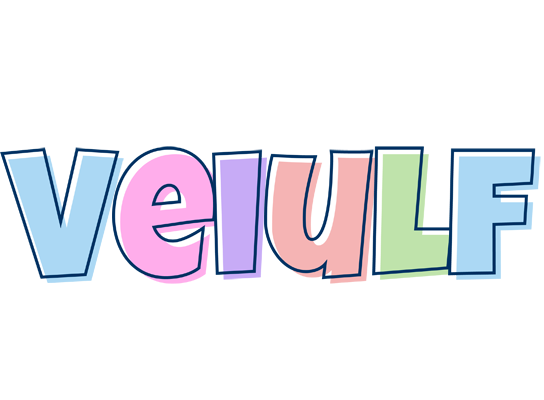 Veiulf pastel logo