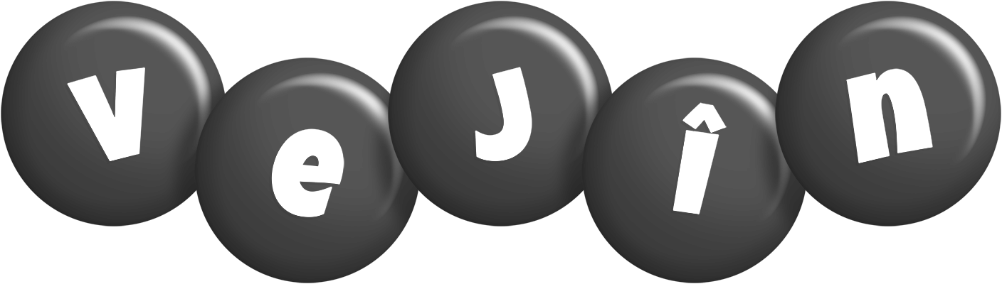 Vejîn candy-black logo