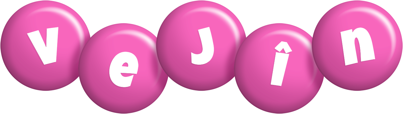 Vejîn candy-pink logo