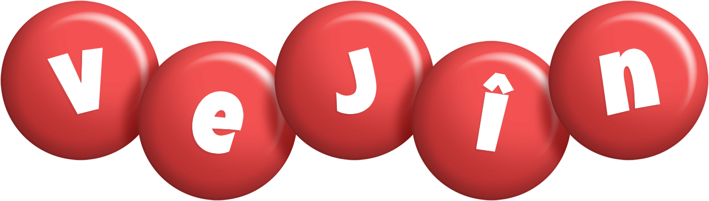 Vejîn candy-red logo
