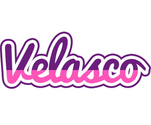 Velasco cheerful logo