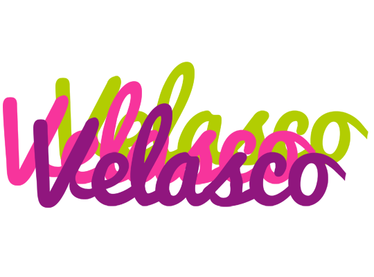 Velasco flowers logo