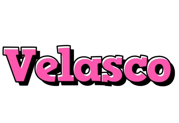 Velasco girlish logo