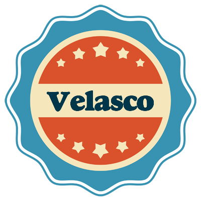 Velasco labels logo