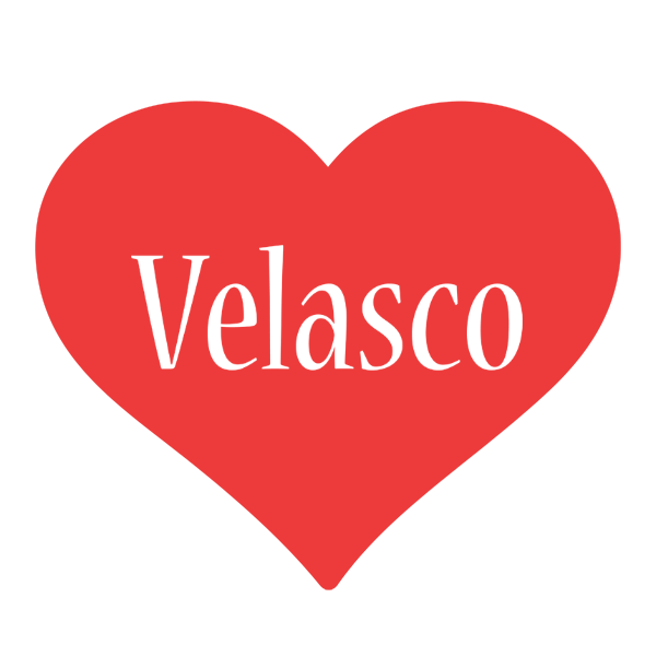 Velasco love logo