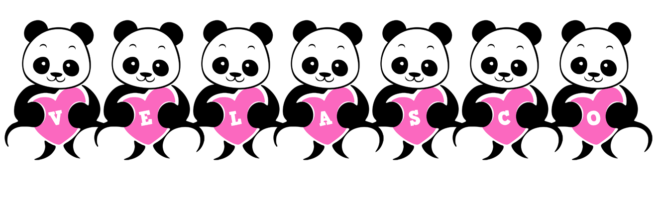 Velasco love-panda logo