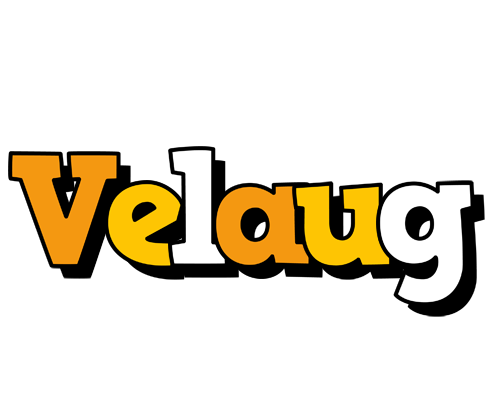 Velaug cartoon logo