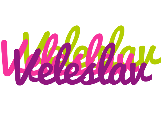 Veleslav flowers logo