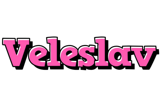 Veleslav girlish logo