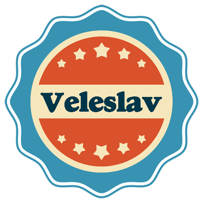 Veleslav labels logo