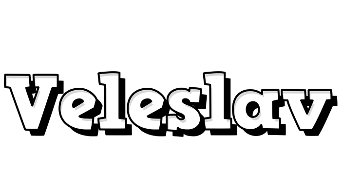 Veleslav snowing logo