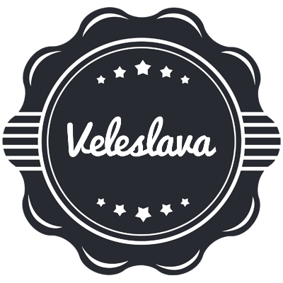 Veleslava badge logo