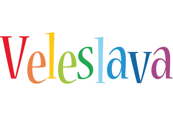 Veleslava birthday logo