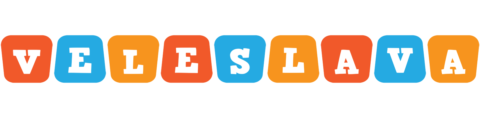 Veleslava comics logo