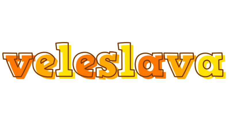 Veleslava desert logo