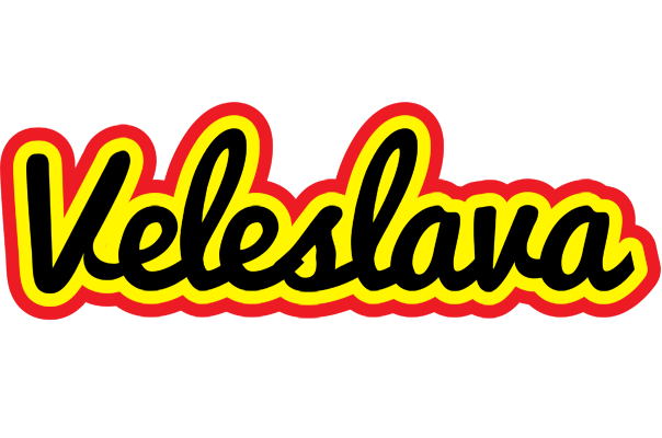 Veleslava flaming logo