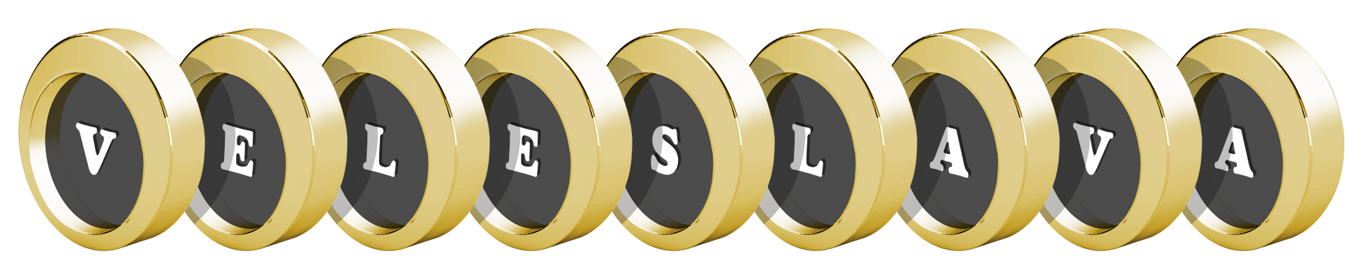 Veleslava gold logo