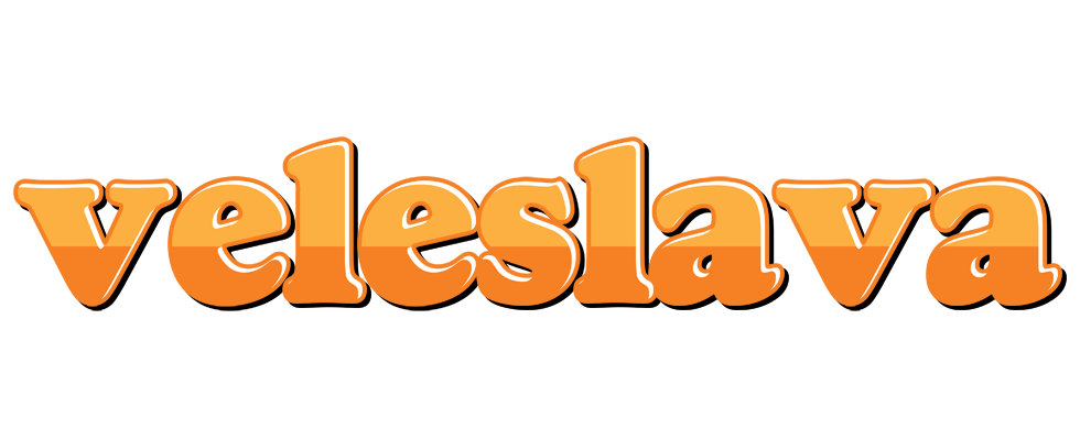 Veleslava orange logo