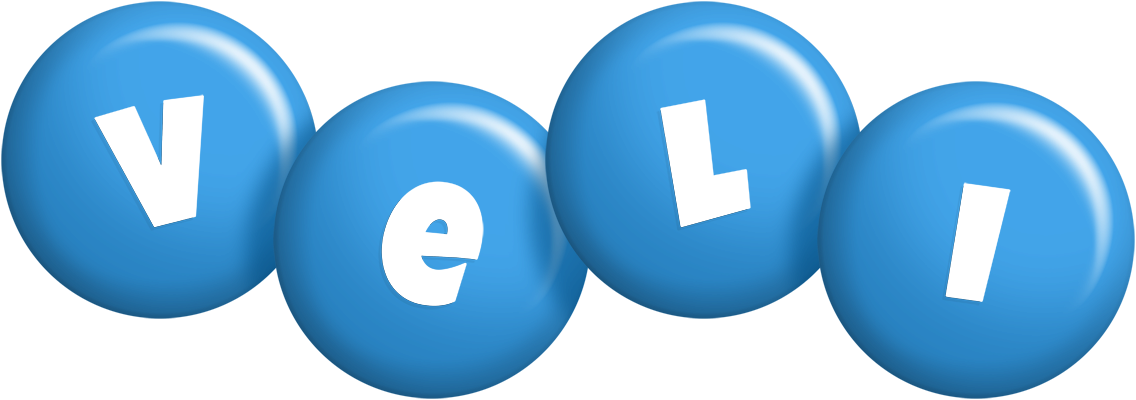 Veli candy-blue logo