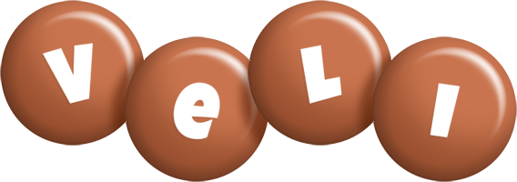 Veli candy-brown logo