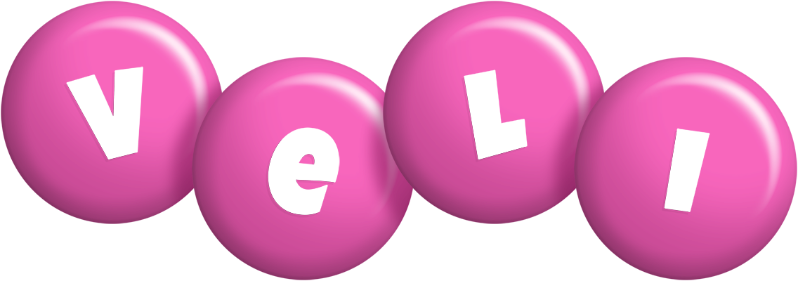 Veli candy-pink logo
