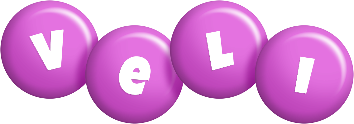 Veli candy-purple logo