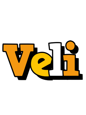 Veli cartoon logo