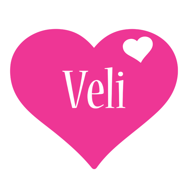 Veli love-heart logo