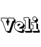 Veli snowing logo