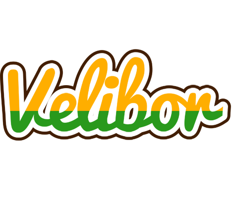 Velibor banana logo