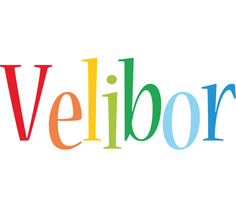 Velibor birthday logo